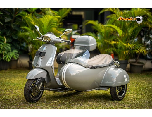 Sidecar Kit for Vespa Grey Edition